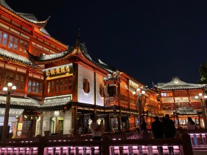夜晚的豫園