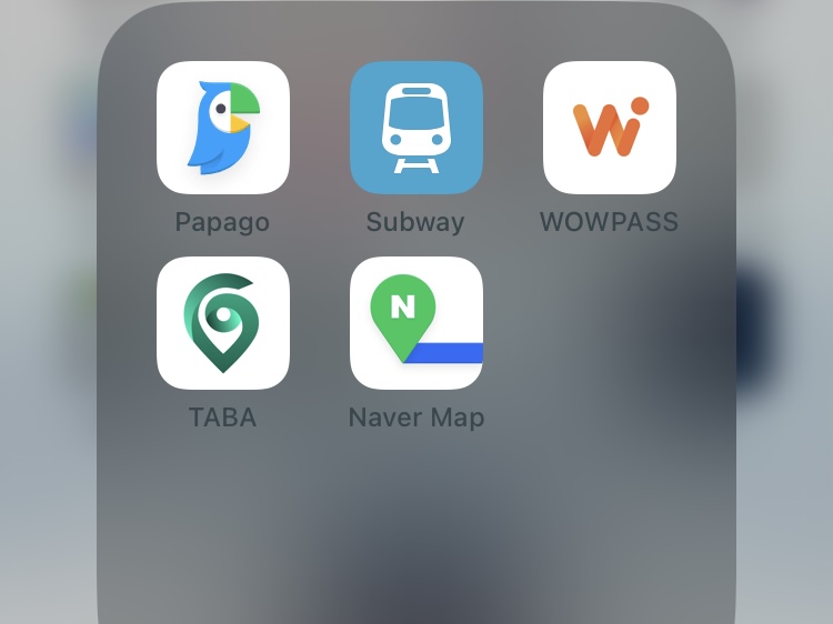 韓國自由行必備 Apps：導航、翻譯、交通卡餘額查詢