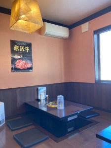 飛驒牛和式用餐區