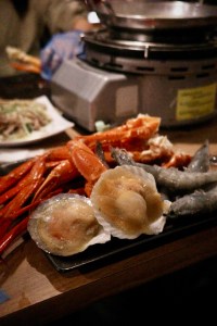 干貝蝦子螃蟹腳